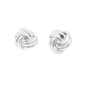 A818 Knot Post Earrings