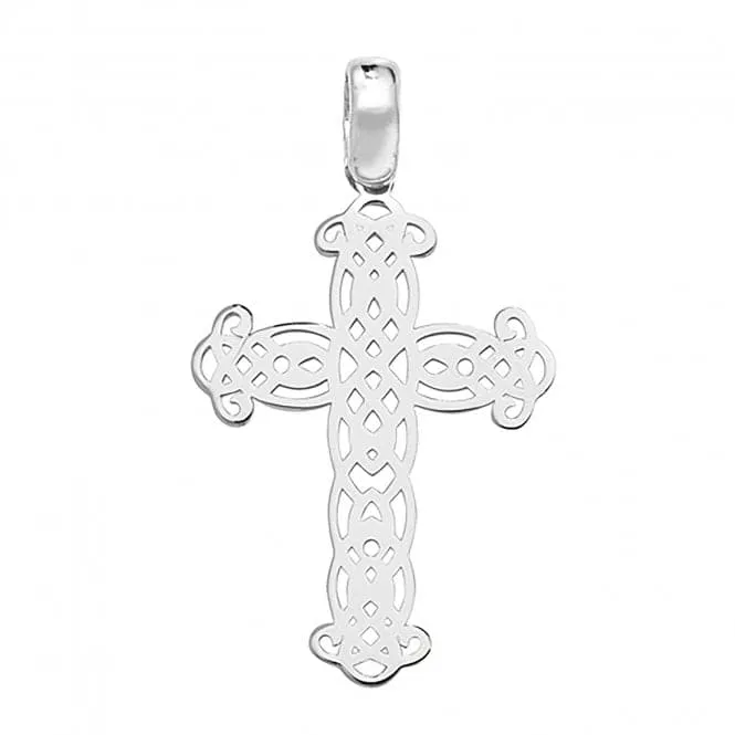 Acotis Silver Celtic Cross Pendant G6977