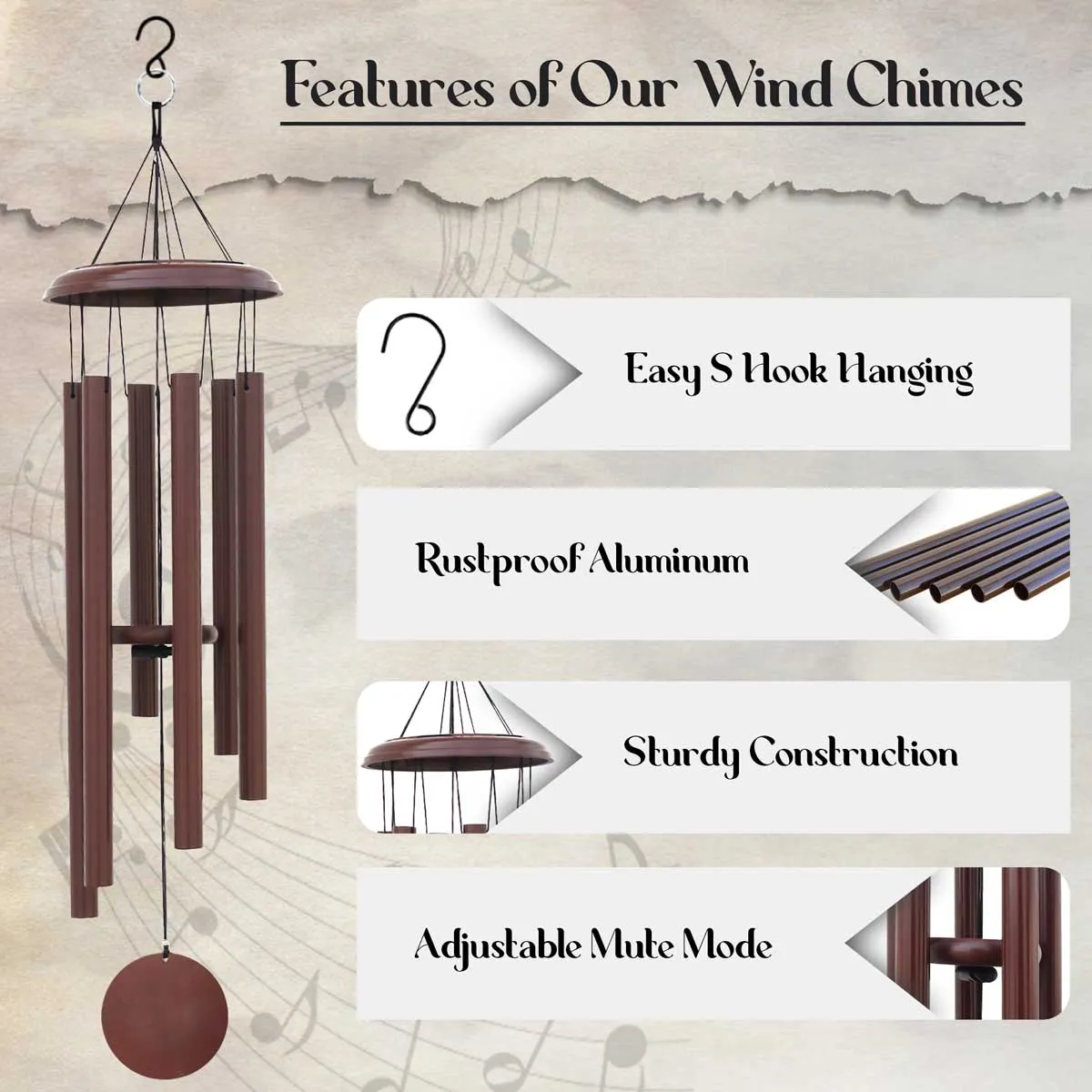 Anniversary Wind Chime WCP35