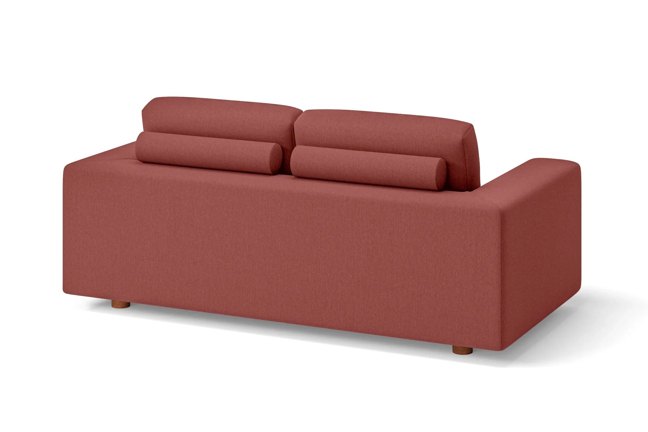 Arezzo 2 Seater Sofa Rose Pink Linen Fabric