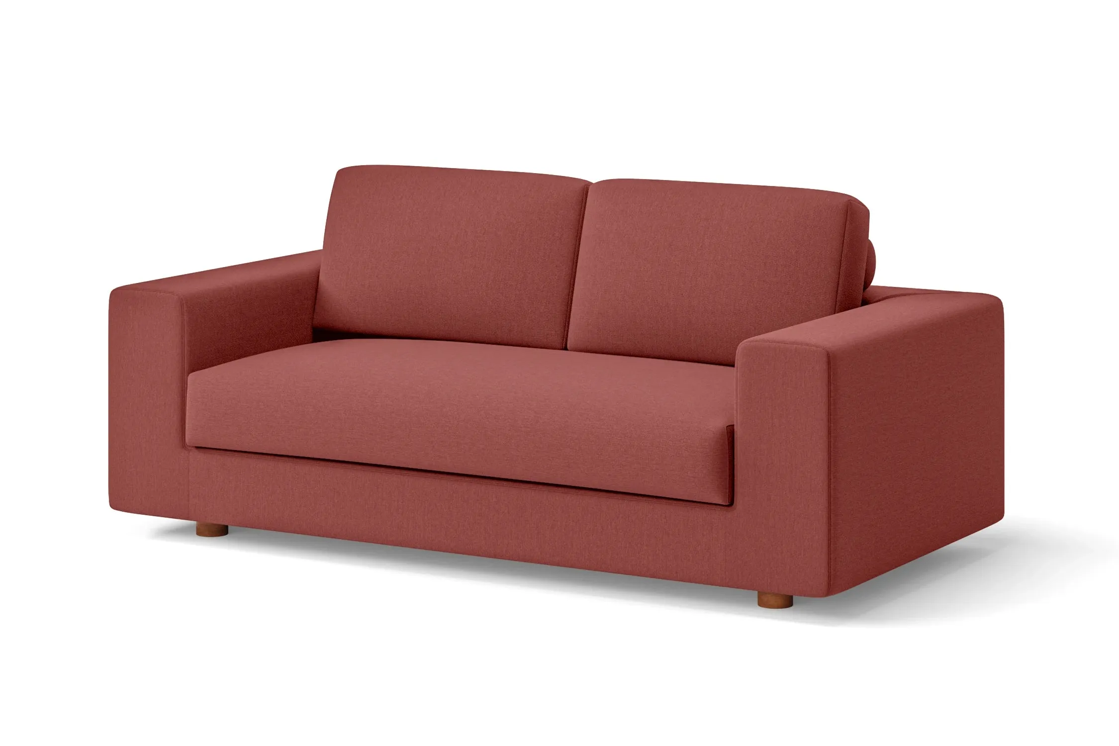 Arezzo 2 Seater Sofa Rose Pink Linen Fabric