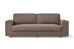 Arezzo 3 Seater Sofa Caramel Linen Fabric