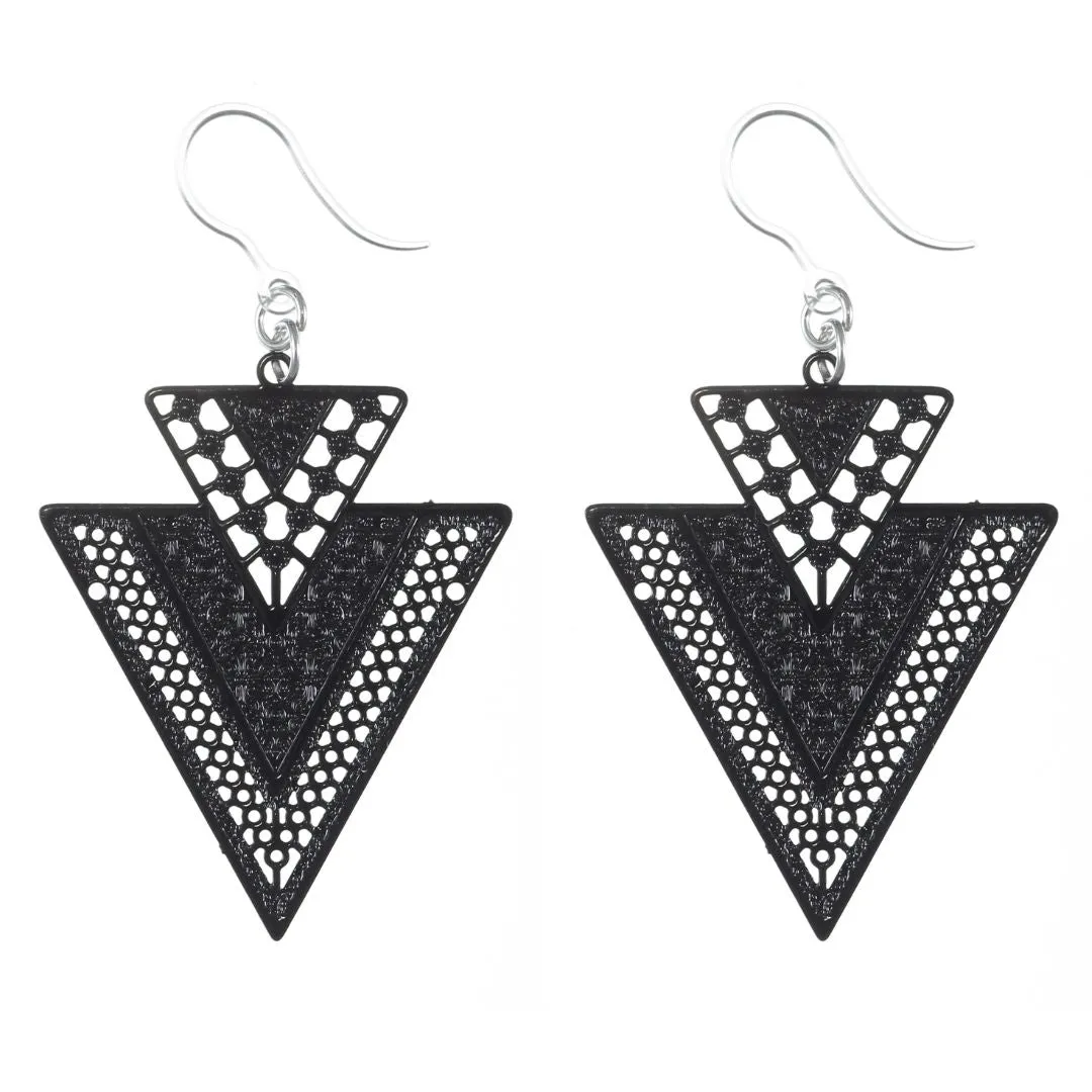 Arrowhead Dangles Hypoallergenic Earrings for Sensitive Ears Made with Plastic Posts