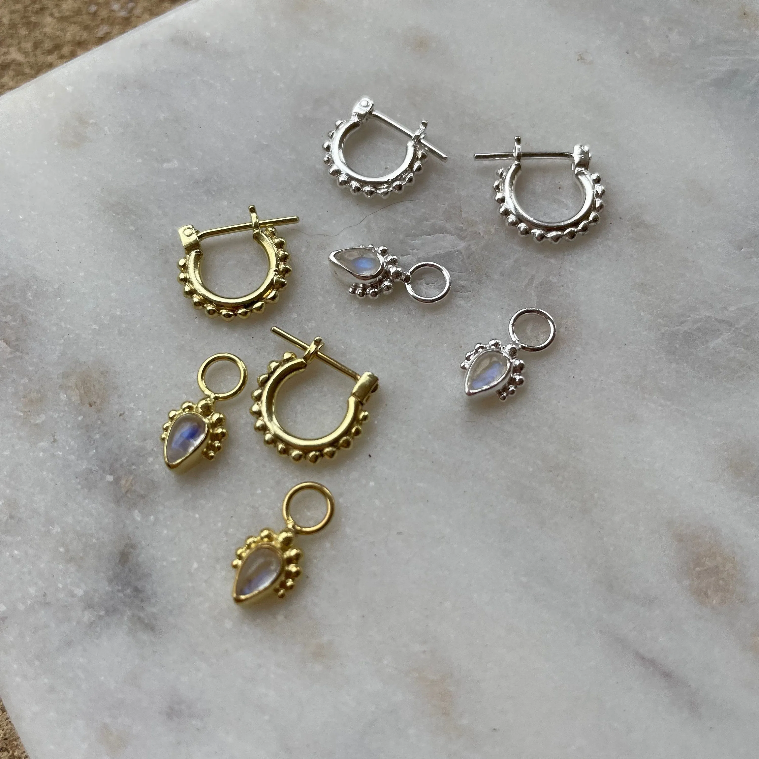 Avery Gold Mini Hoop Earrings