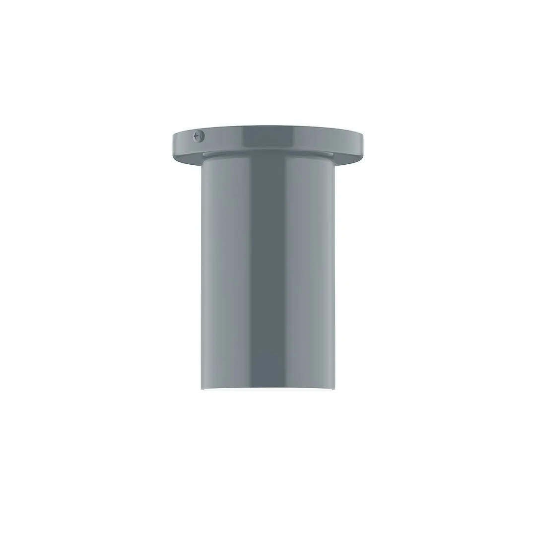 Axis Beam 6" Flush Mount in Slate Gray