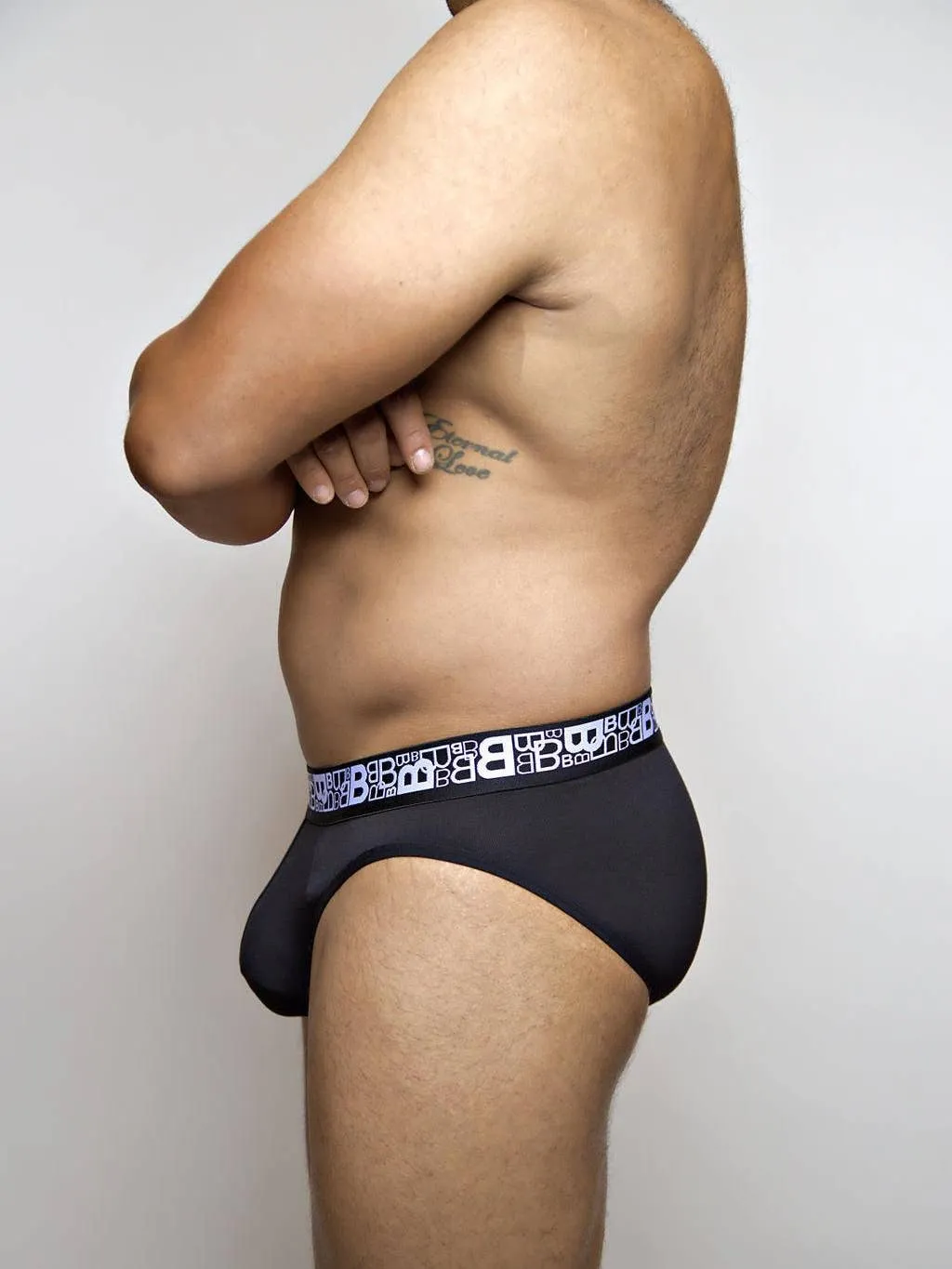 B Logo Classic Brief - Black