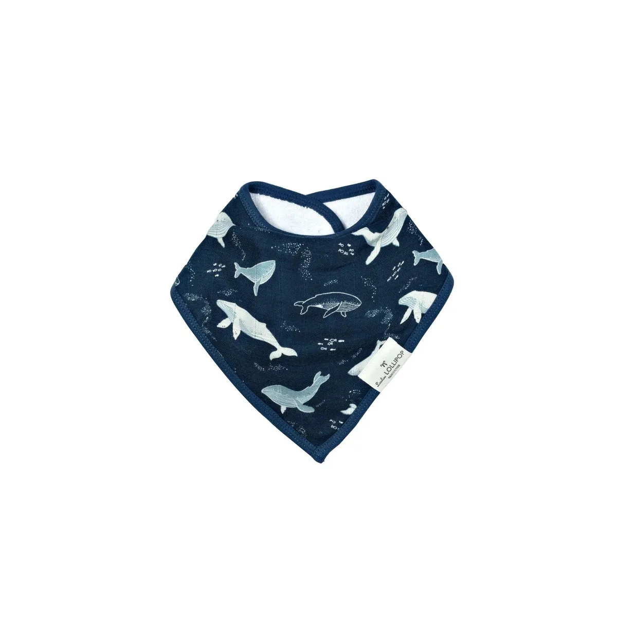 bandana bibs - whales