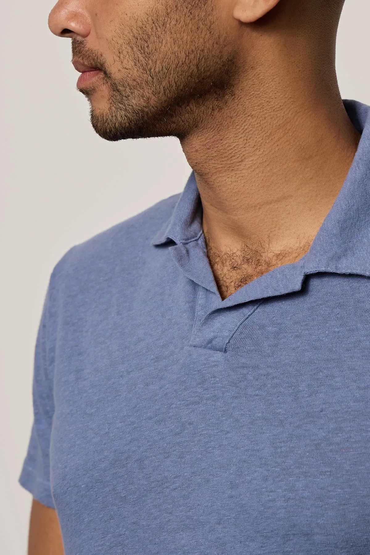 BECK LINEN BLEND POLO