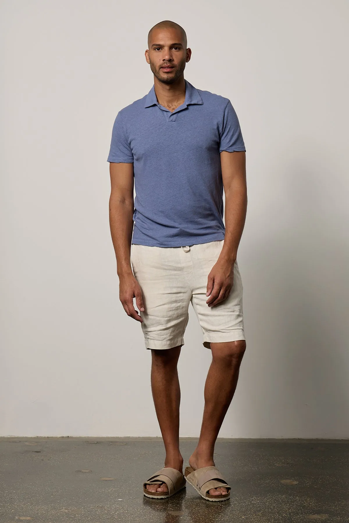 BECK LINEN BLEND POLO