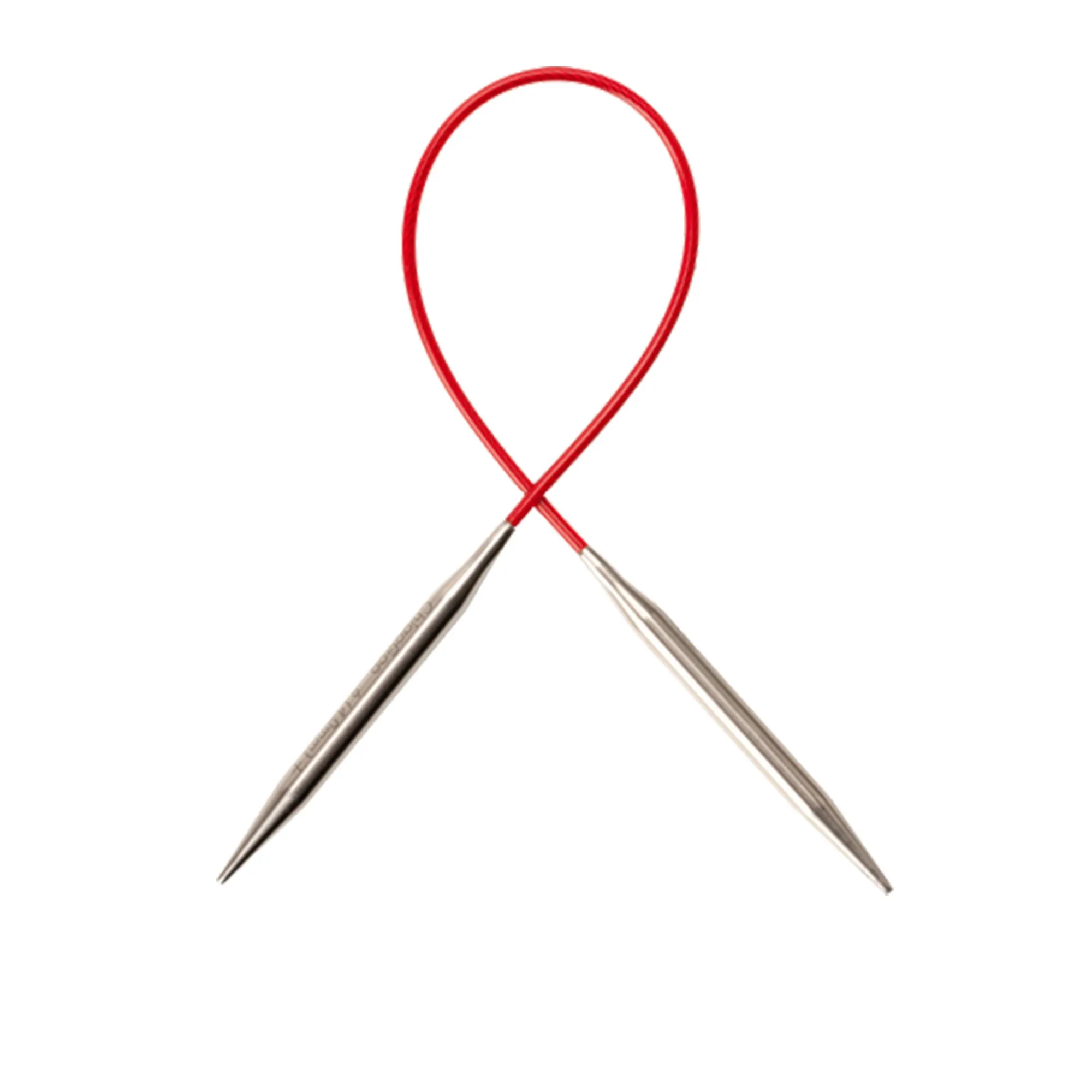 ChiaoGoo Knit RED Circular Needles - US 8 (5.00mm) - 16"