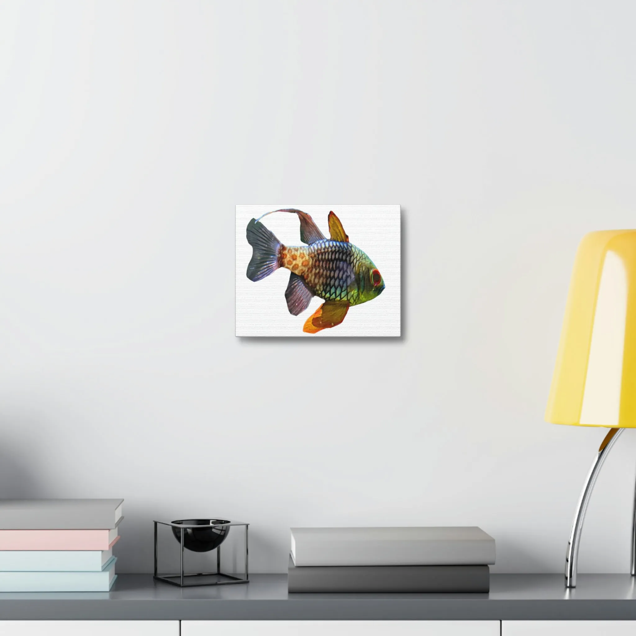 Colorful Fish Stretched Canvas