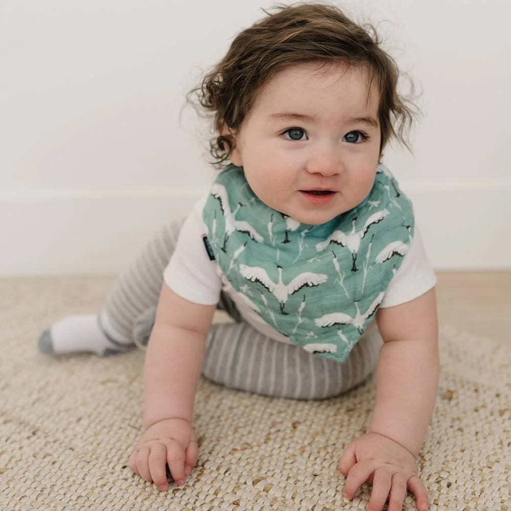 Crane Oh So Soft Muslin Bandana Bib