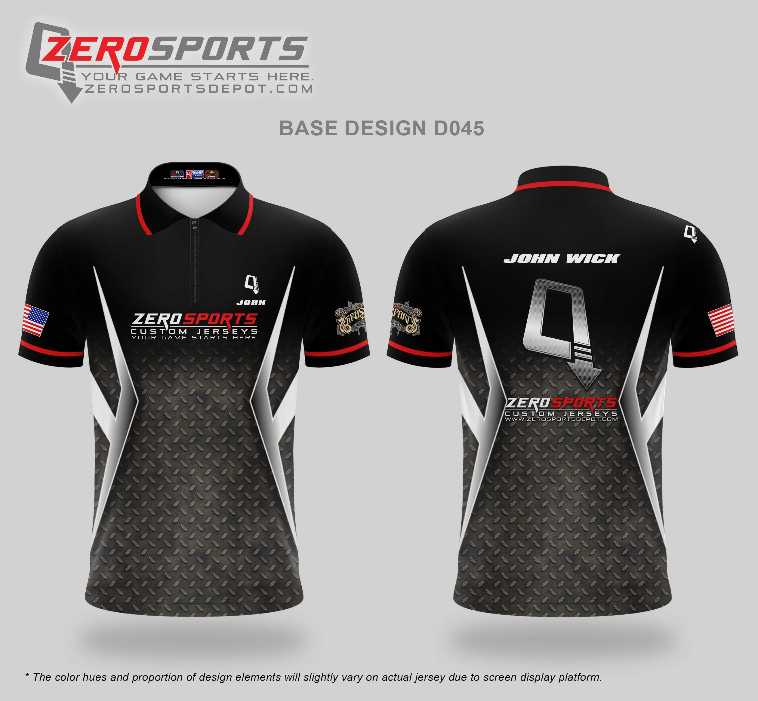 Custom Jersey Base Design #045