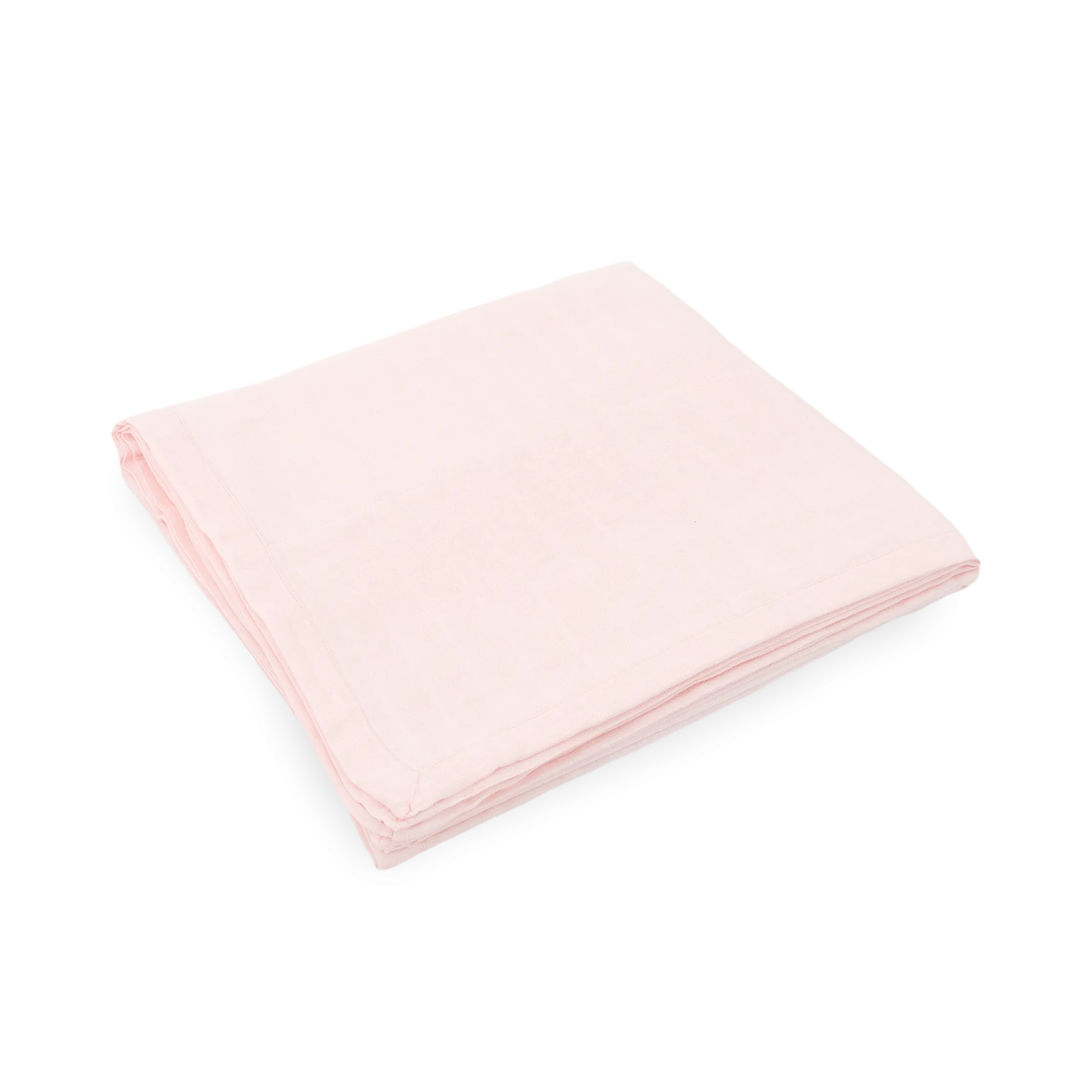 Deluxe Muslin Quilted Throw - Blush