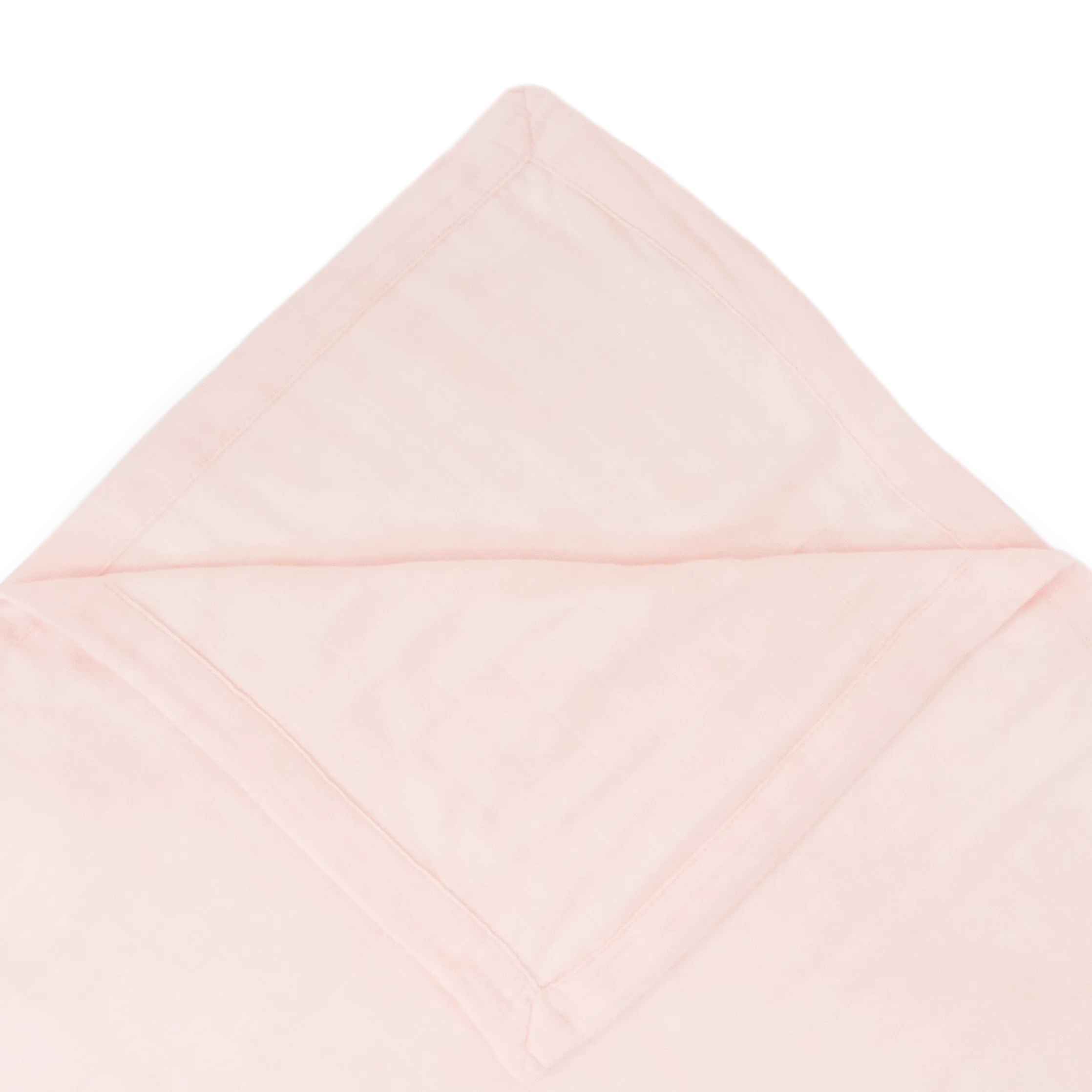 Deluxe Muslin Quilted Throw - Blush