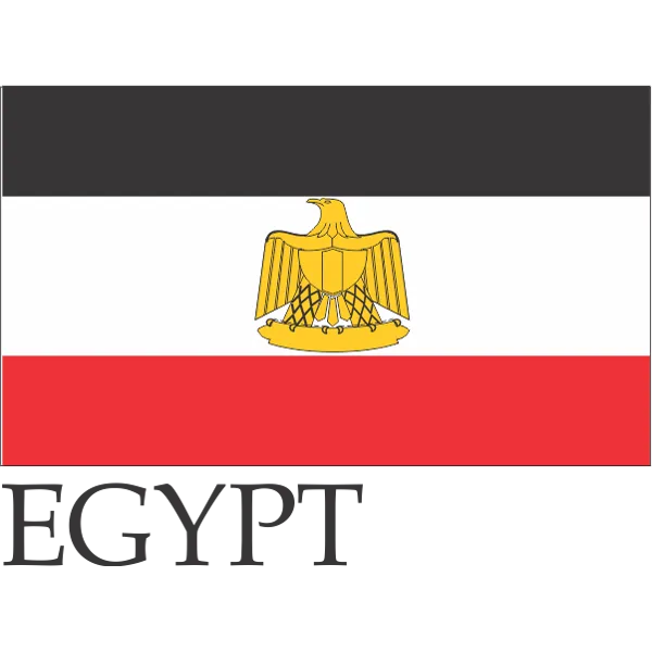 Egypt Embroidered Flag Badge