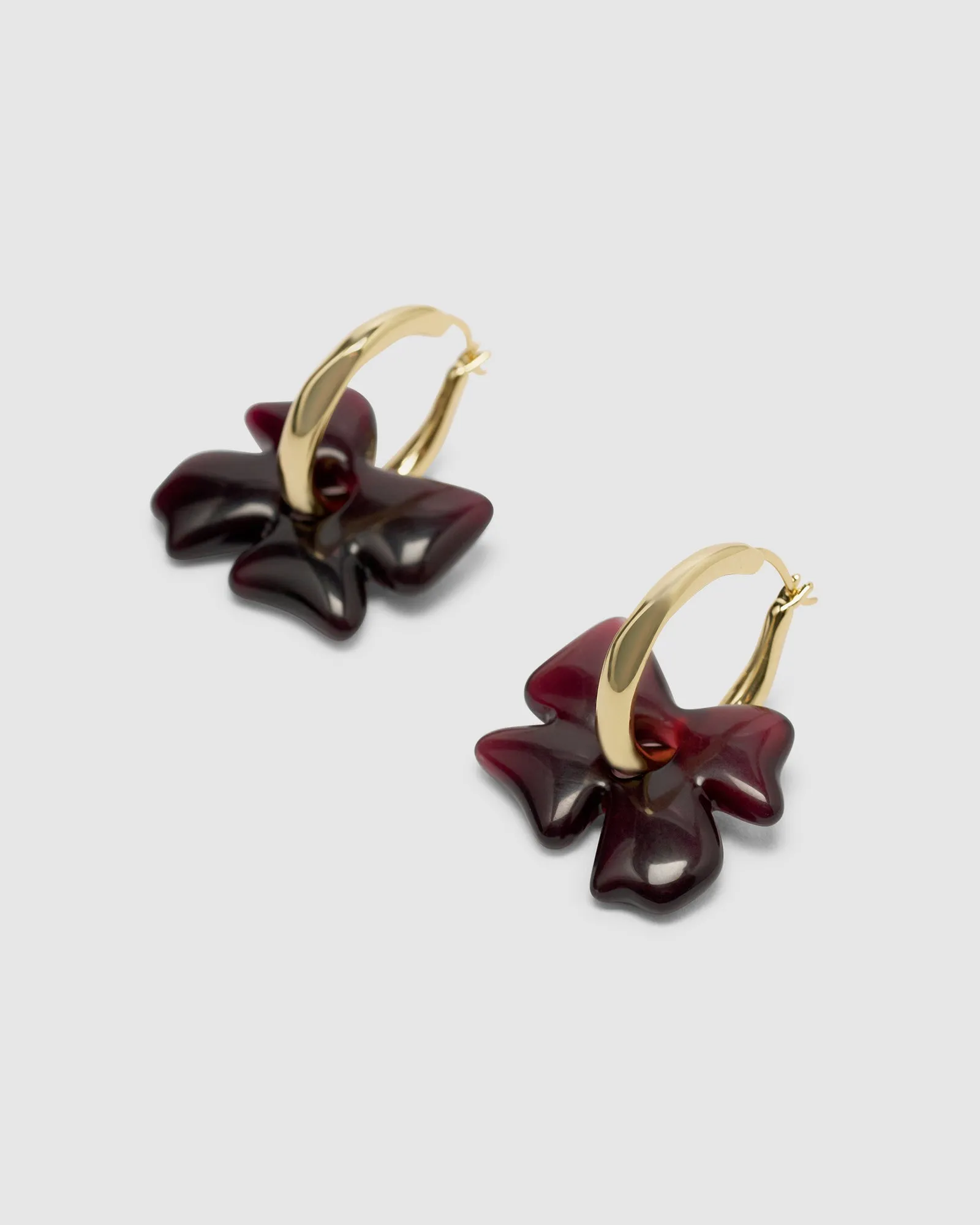 Glass Flower Earrings (RRP 220AUD)