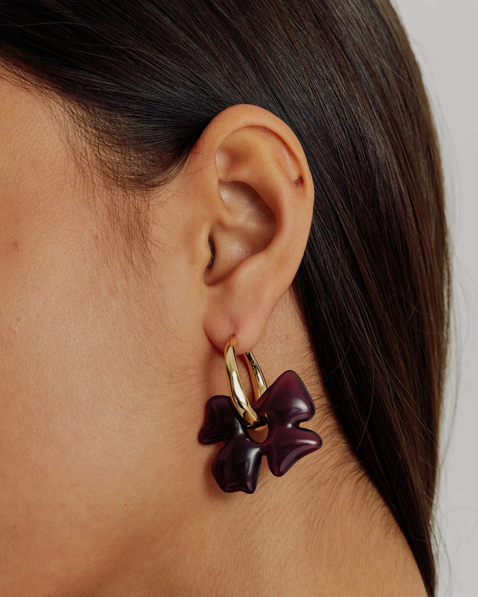 Glass Flower Earrings (RRP 220AUD)