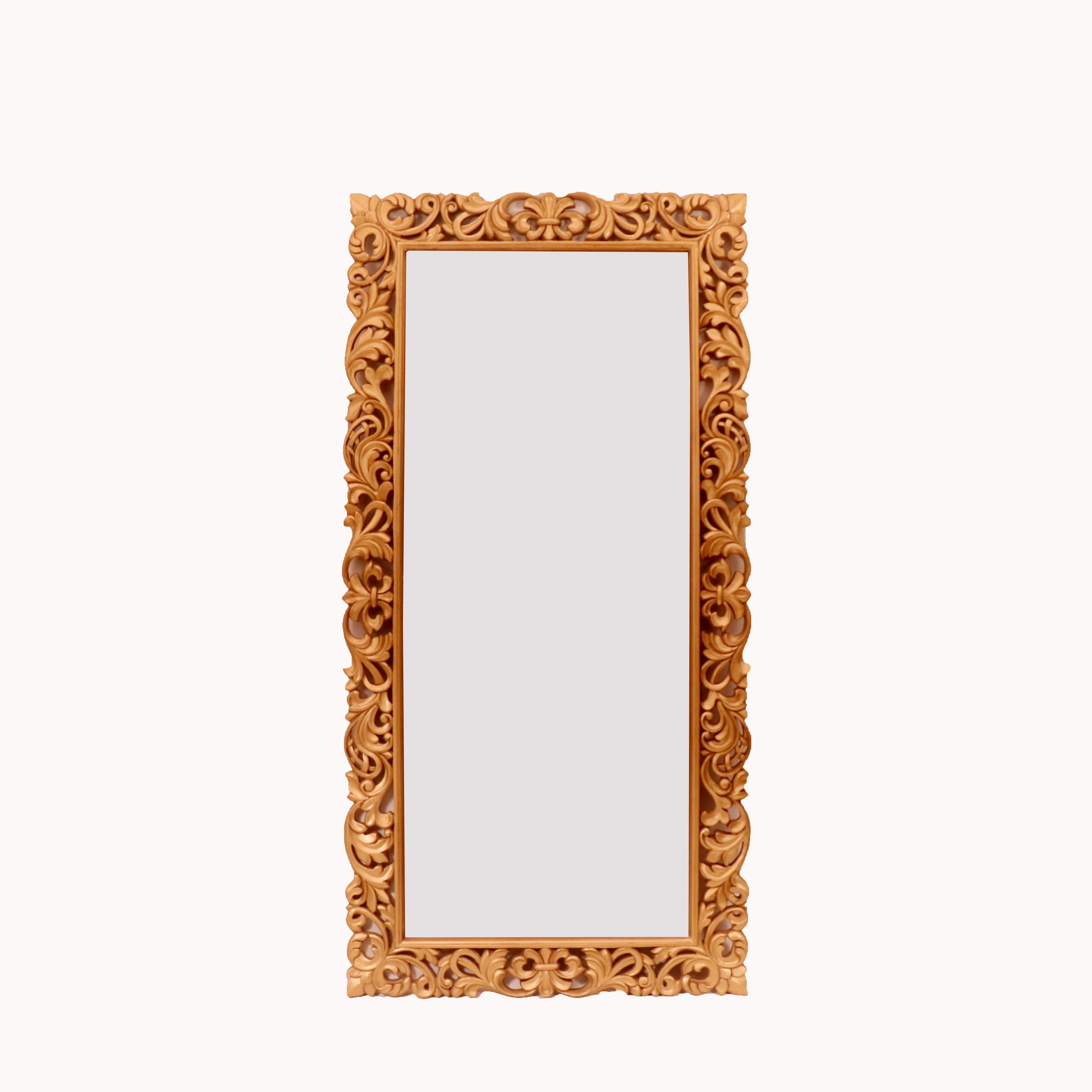 Golden Leaf Mirror