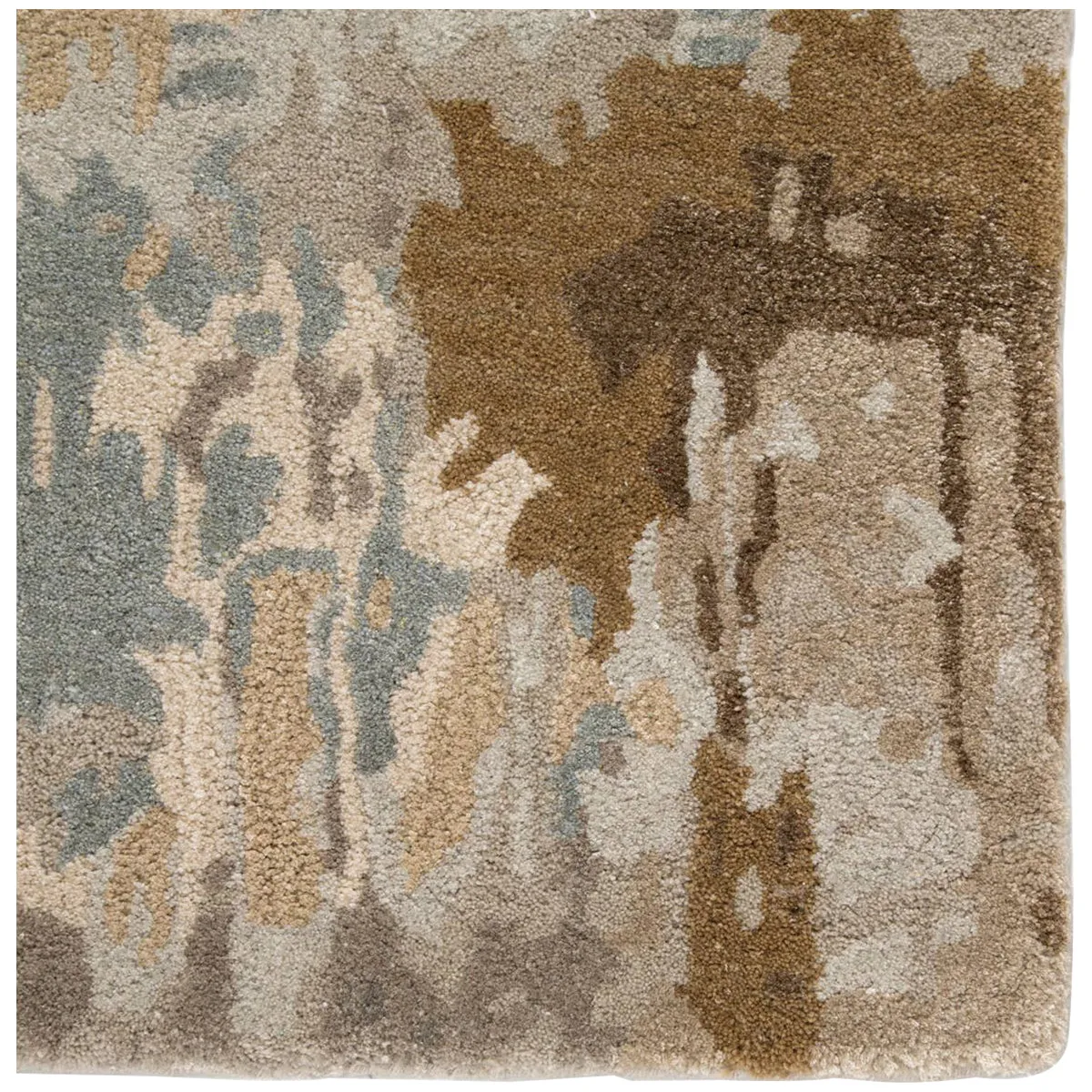 Jaipur Genesis Benna Abstract Brown Gray GES32 Area Rug