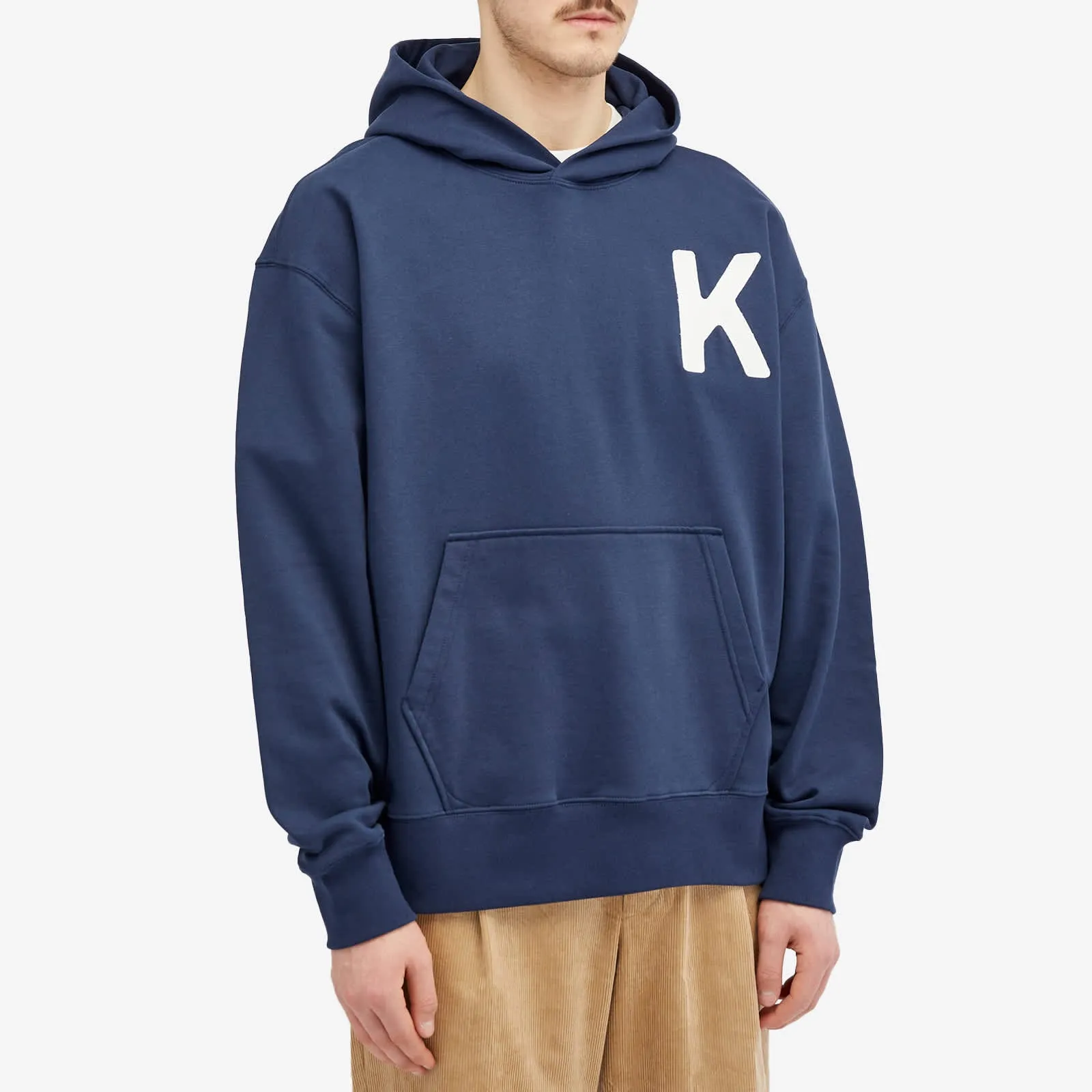 Kenzo Lucky Tiger Popover Hoodie, navy blue