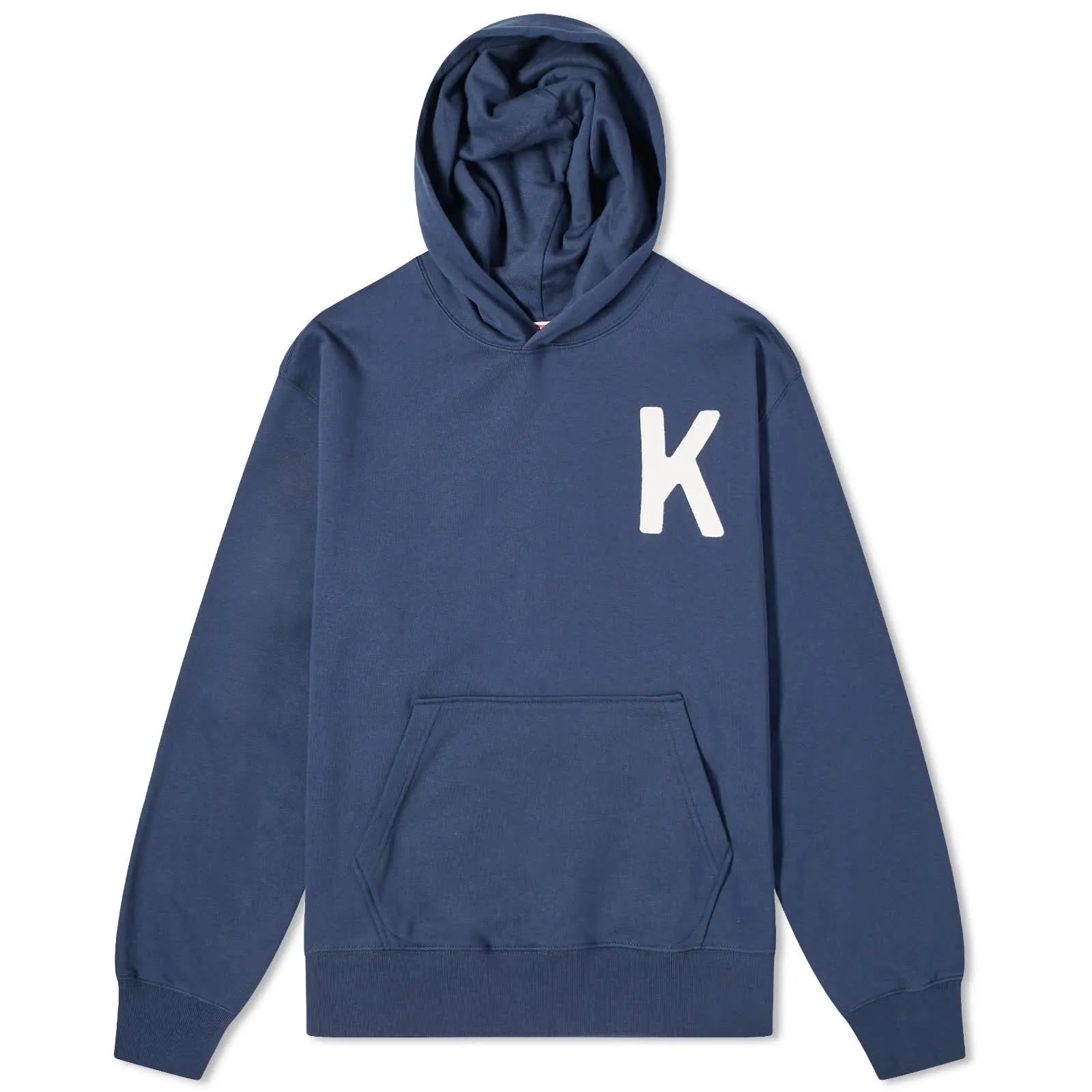 Kenzo Lucky Tiger Popover Hoodie, navy blue