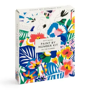 Kitty McCall All the Flowers Paint By Number Kit