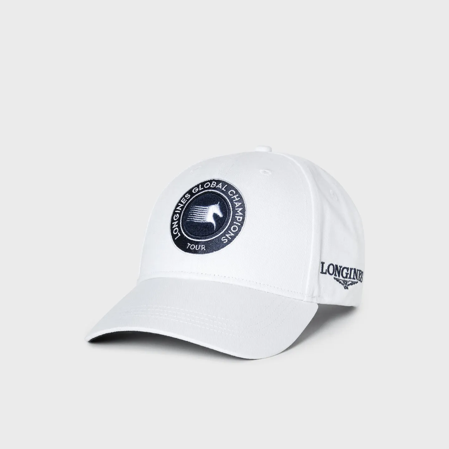 LGCT Essentials Velcro Badge Cap #10 White, BADGE NOT INCLUDED (Rome In-Store)