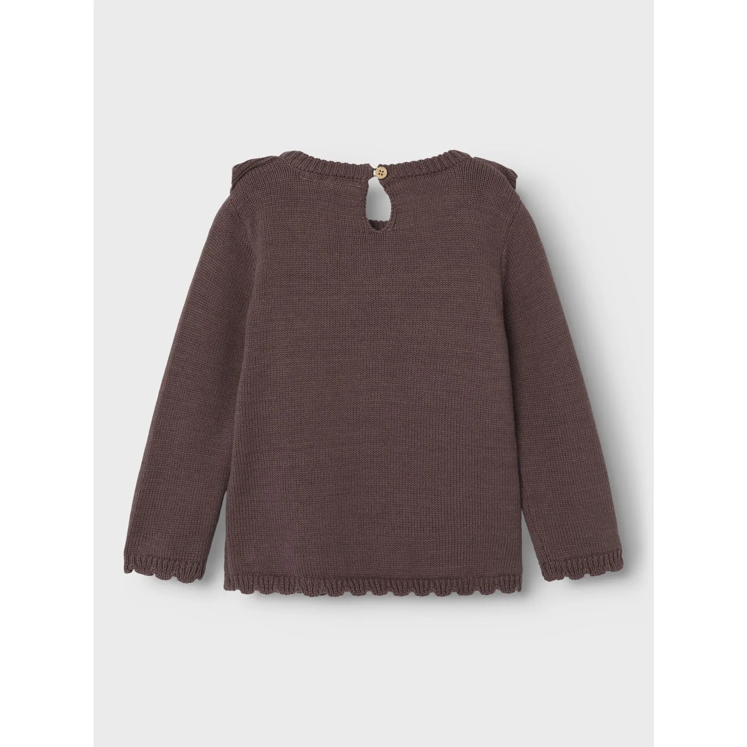 Lil'Atelier Peppercorn Laguna Knit Blouse