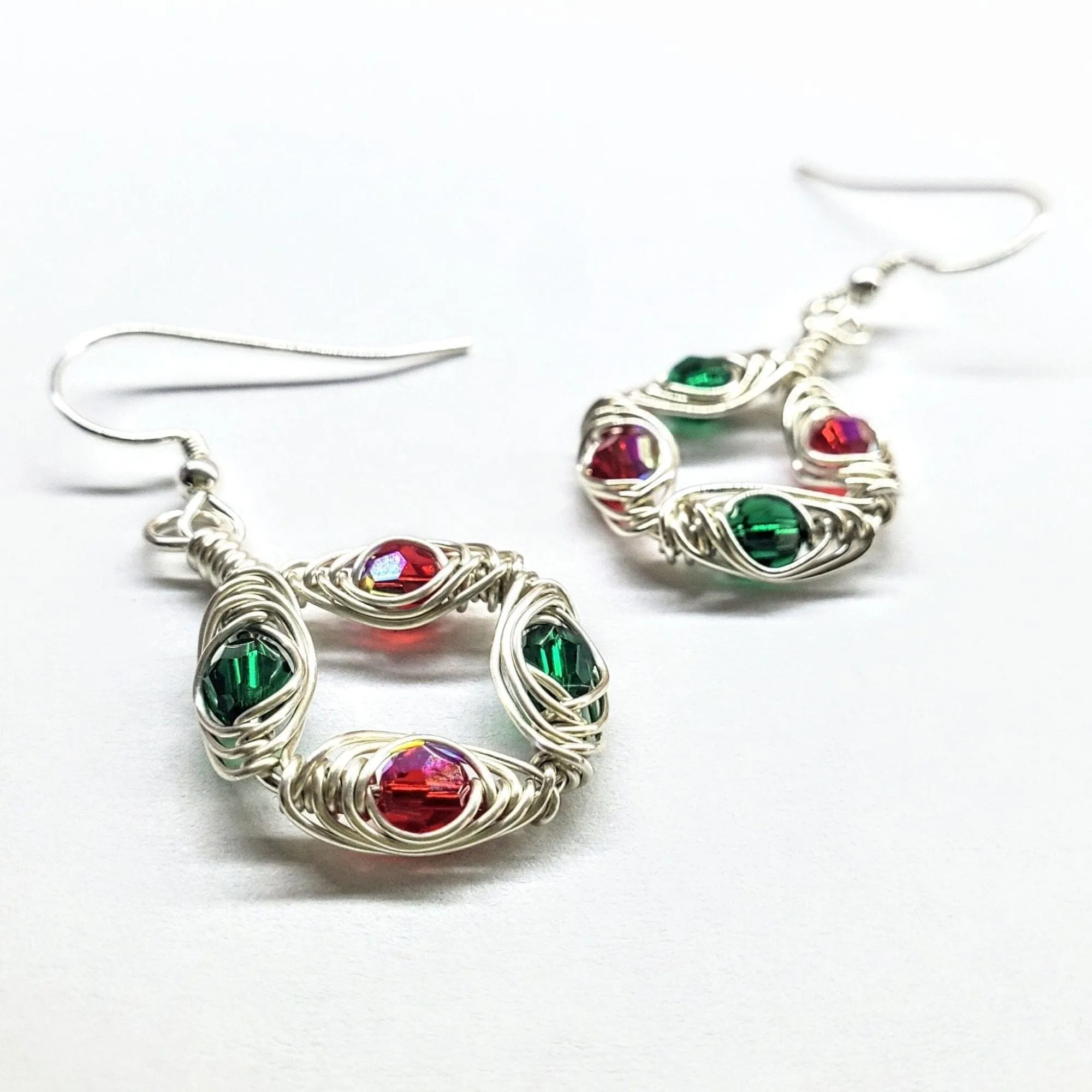 Limited Edition 2024 RED AND GREEN SPARKLY CHRISTMAS HOLIDAY JEWELRY BUNDLE