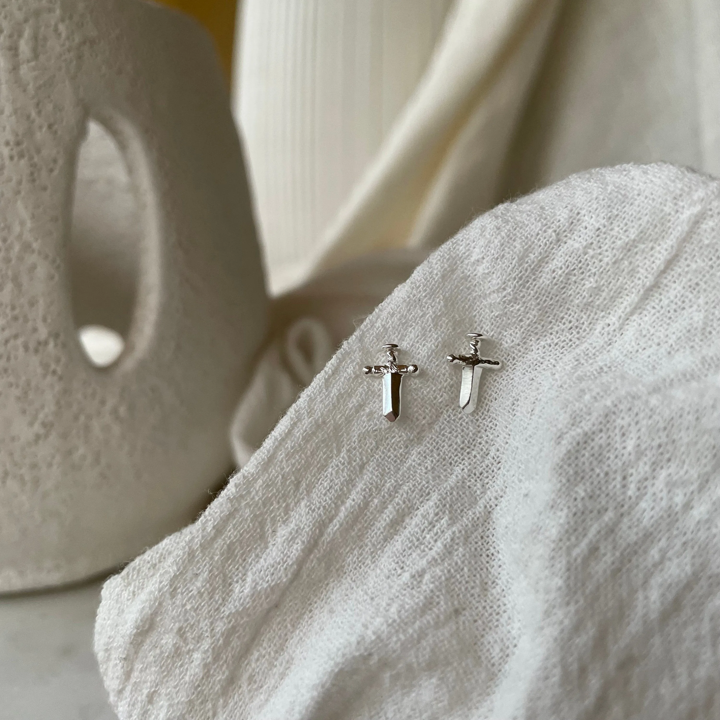 Little Dagger Stud Earrings