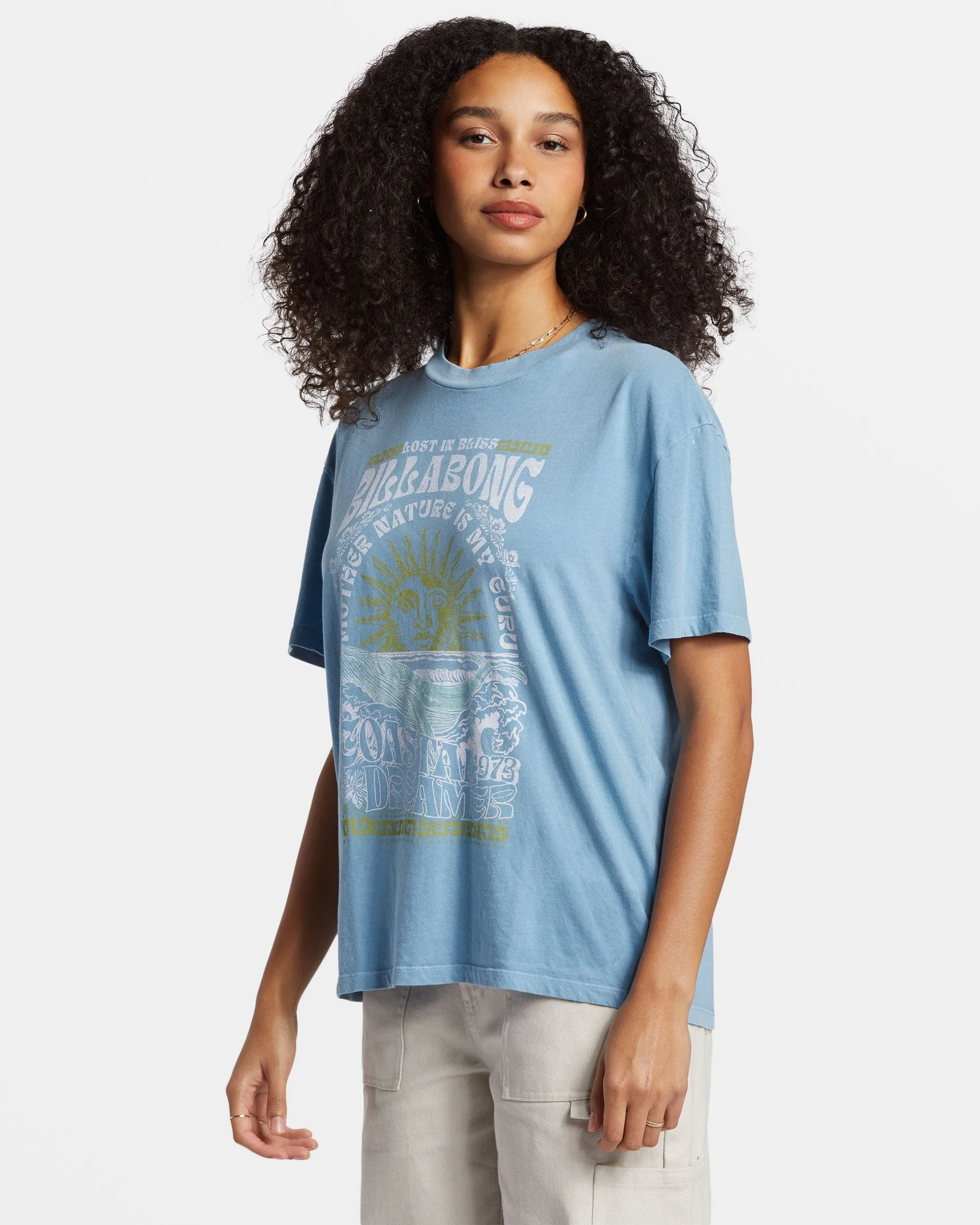 Lost In Bliss T-Shirt - Blue Shadow