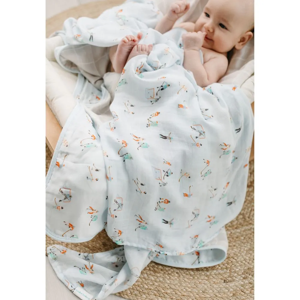 Loulou Lollipop Muslin Swaddle