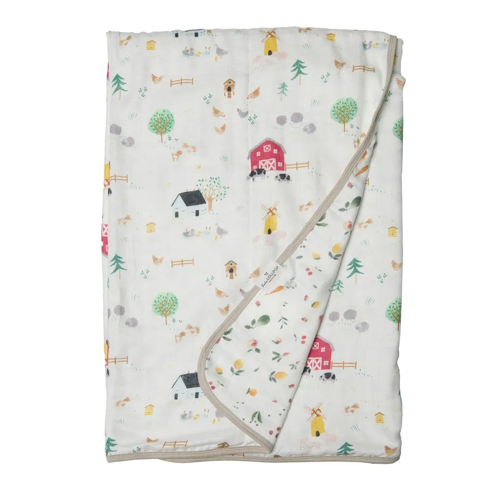 Loulou Lollipop Muslin Swaddle