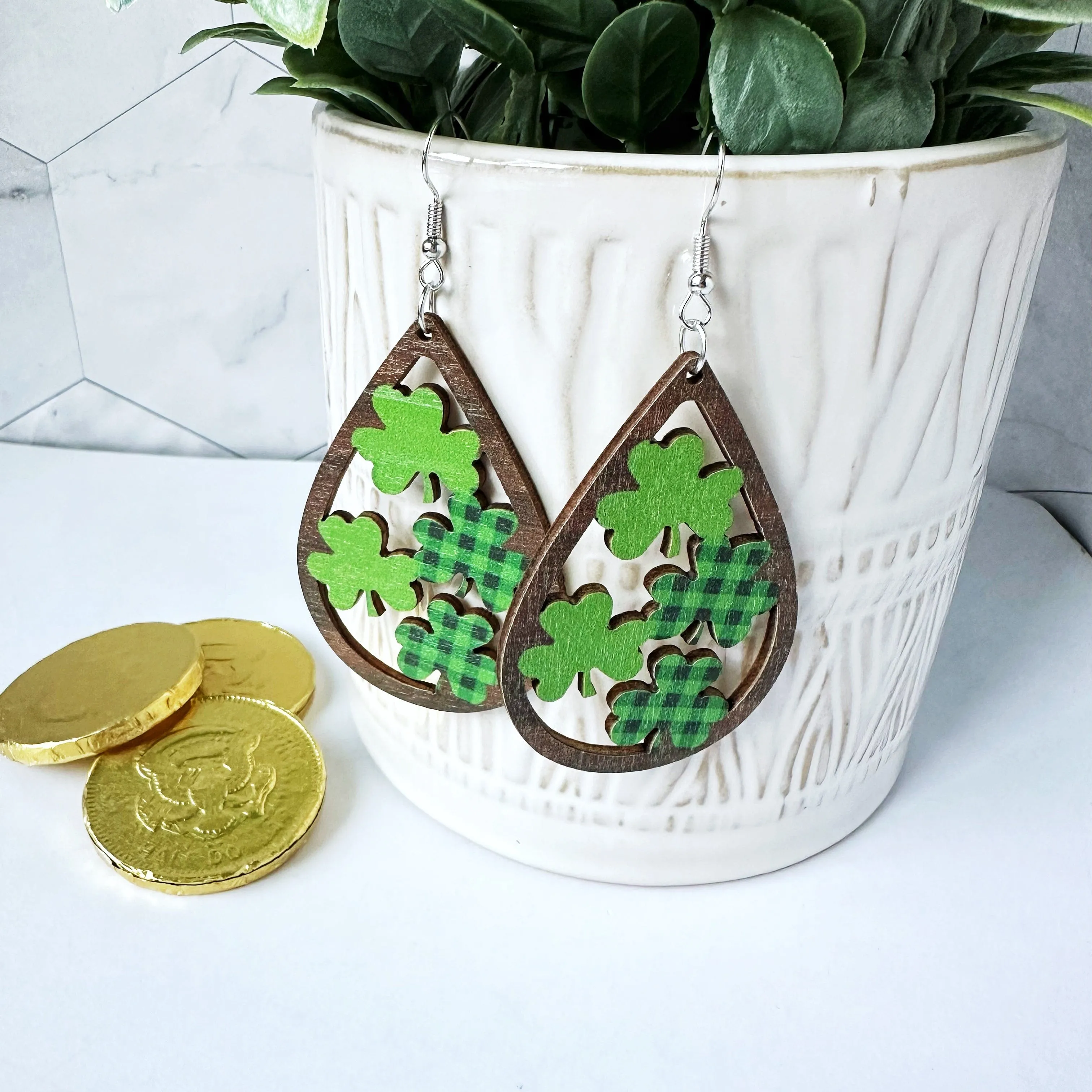 Lucky St Patrick's Day Assorted Earrings