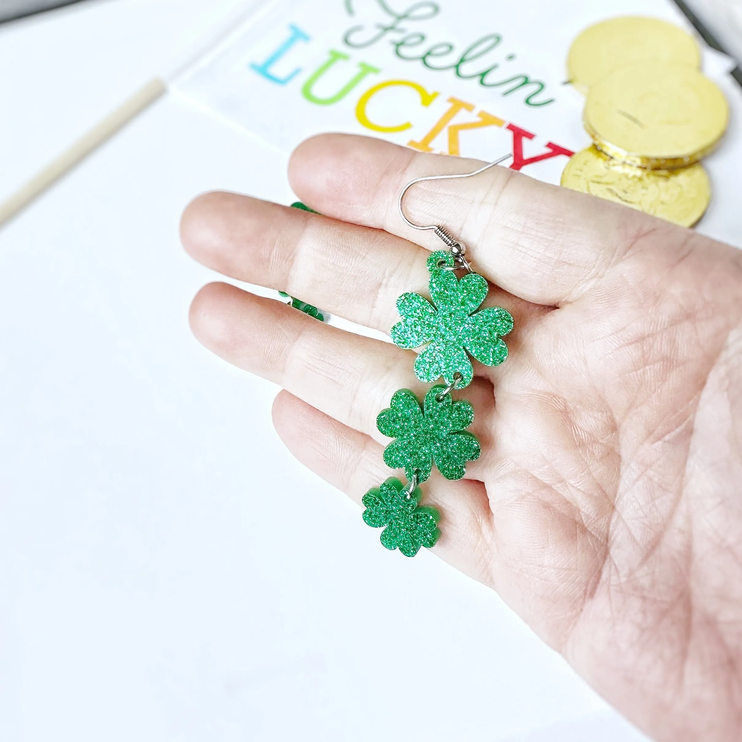 Lucky St Patrick's Day Assorted Earrings