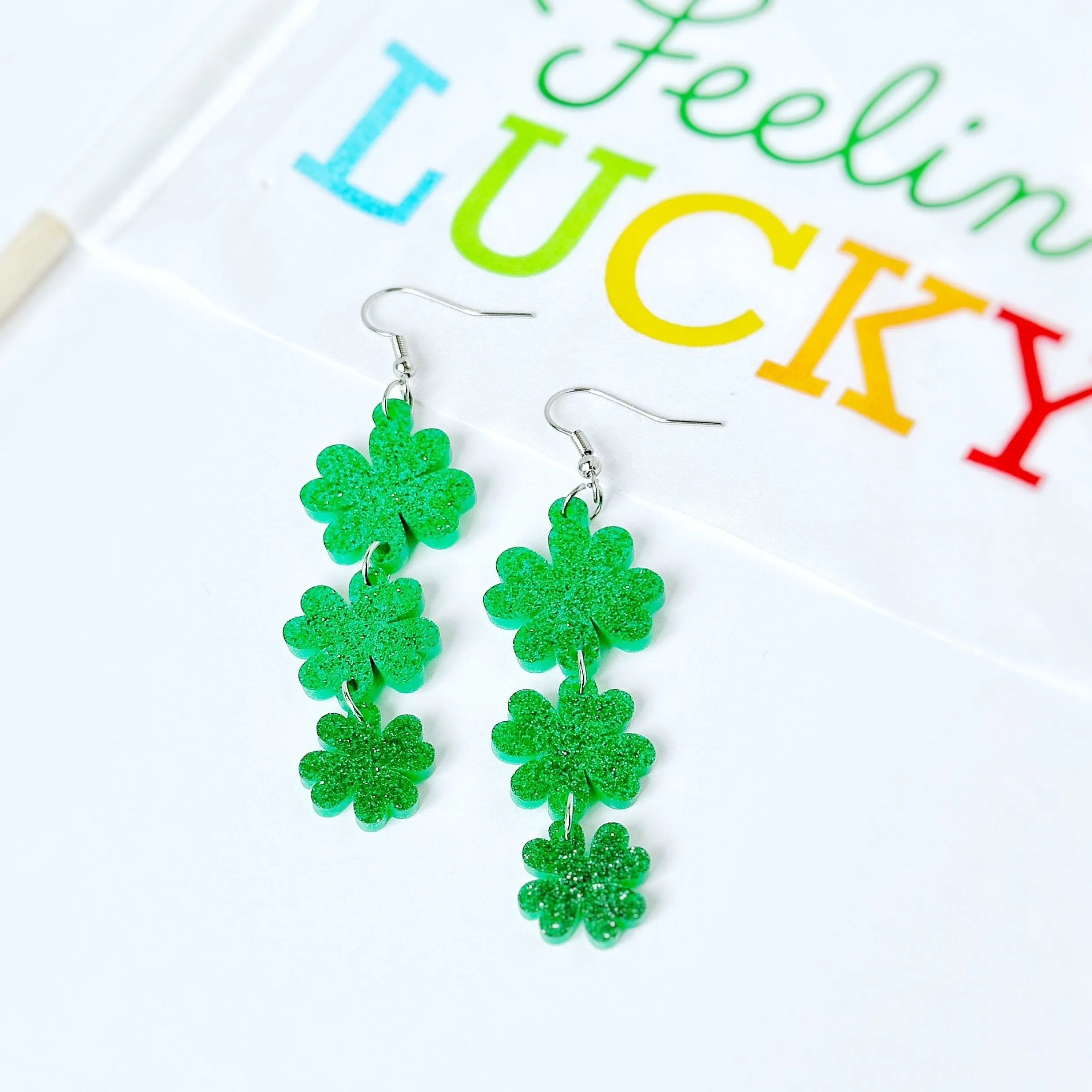 Lucky St Patrick's Day Assorted Earrings