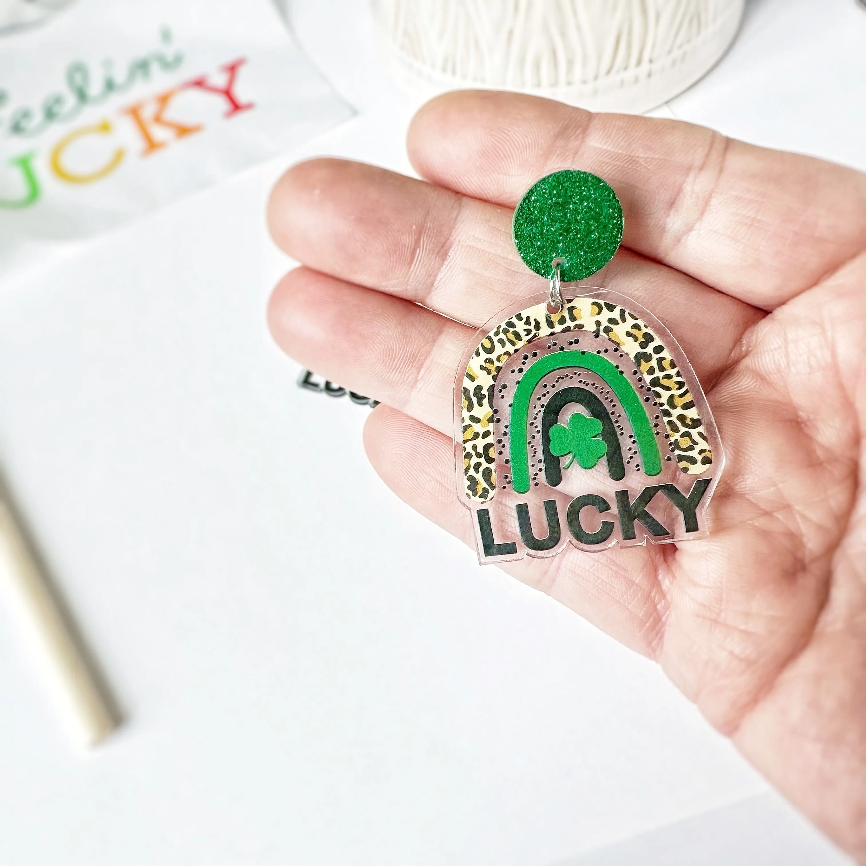 Lucky St Patrick's Day Assorted Earrings