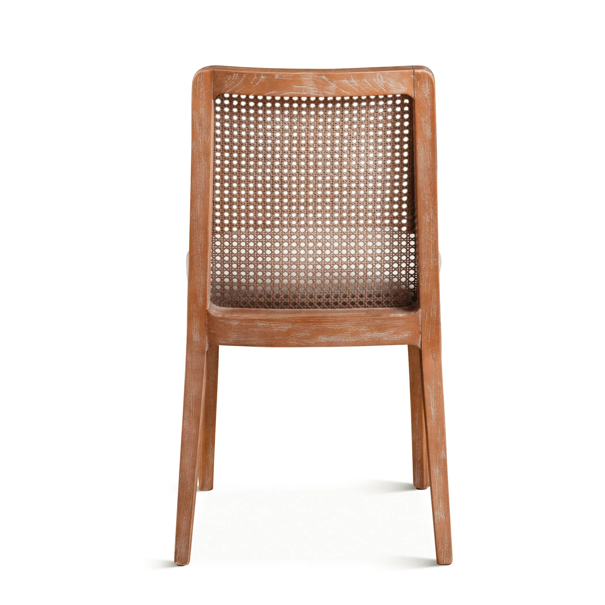 Luna Upholstered Cane Back Dining Chair