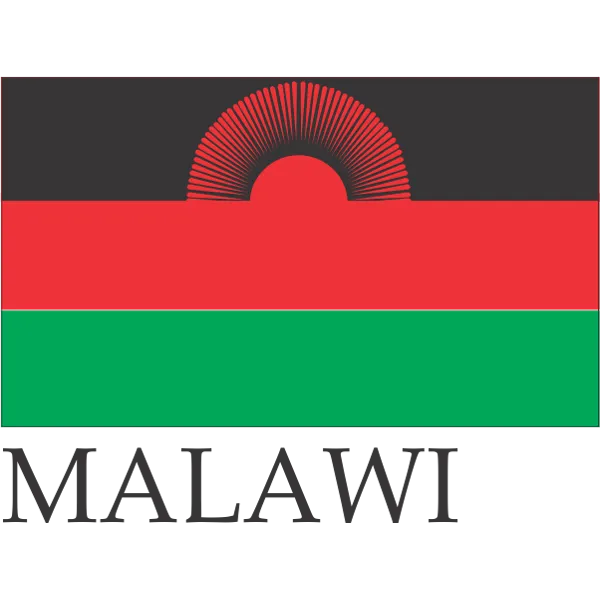 Malawi Embroidered Flag Badge