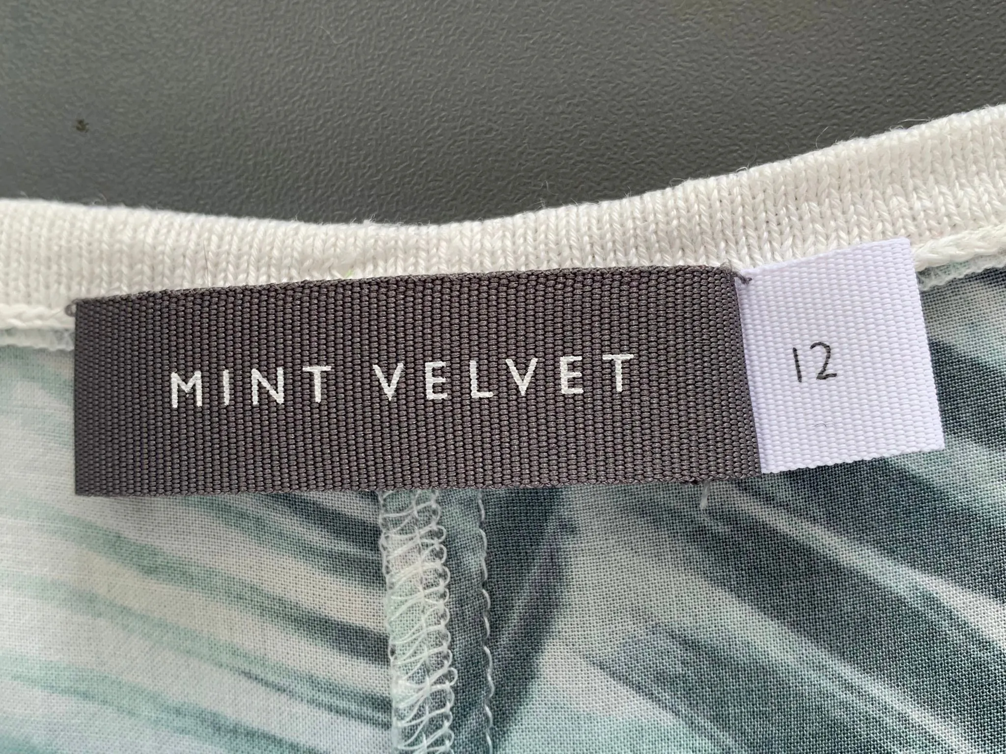 Mint Velvet Top Size 12