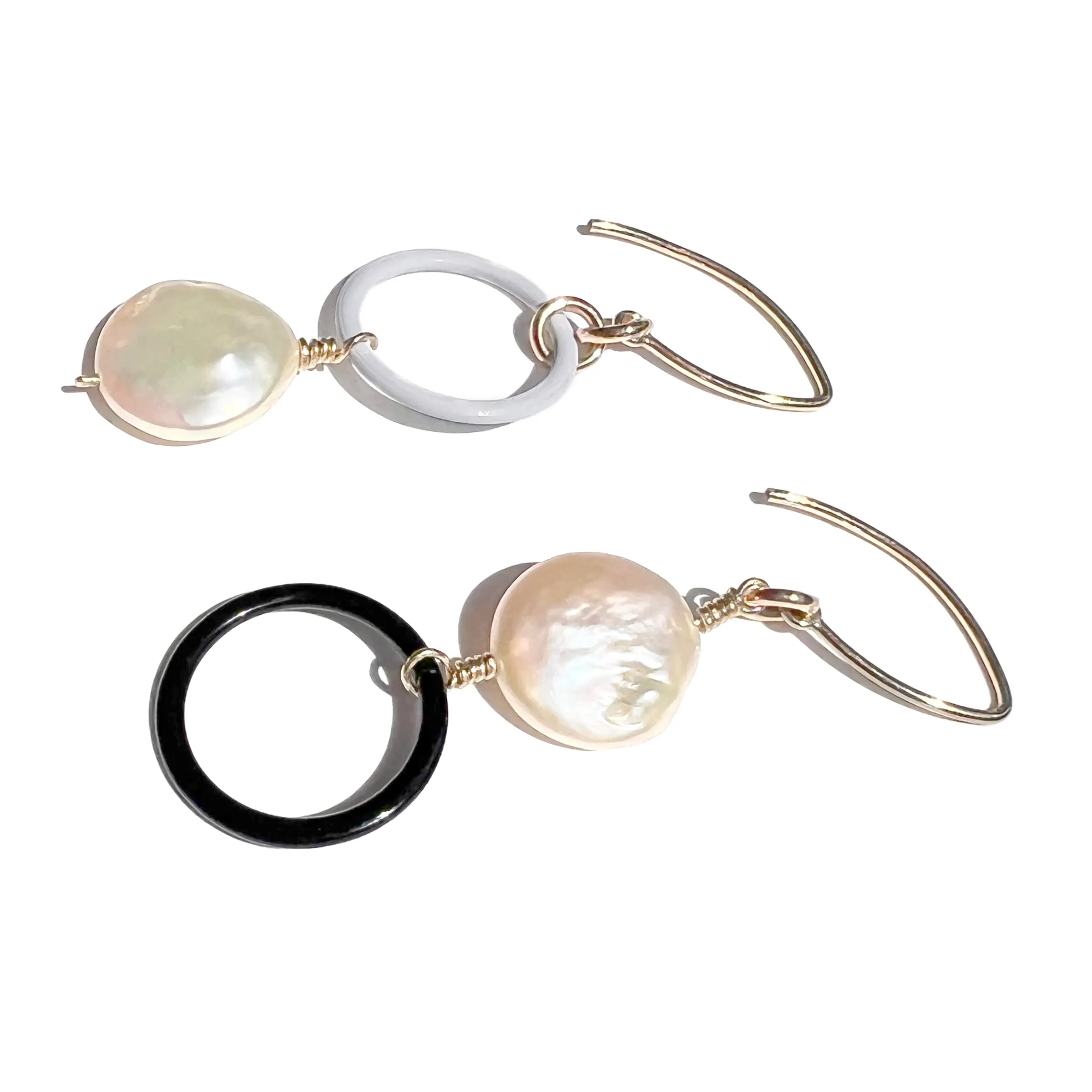 MPR x THE IMAGINARIUM: Yin Yang Pearl Earrings