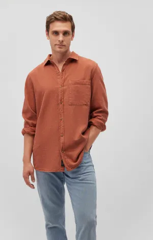 ONE POCKET BUTTON-UP SHIRT IN ARAGON