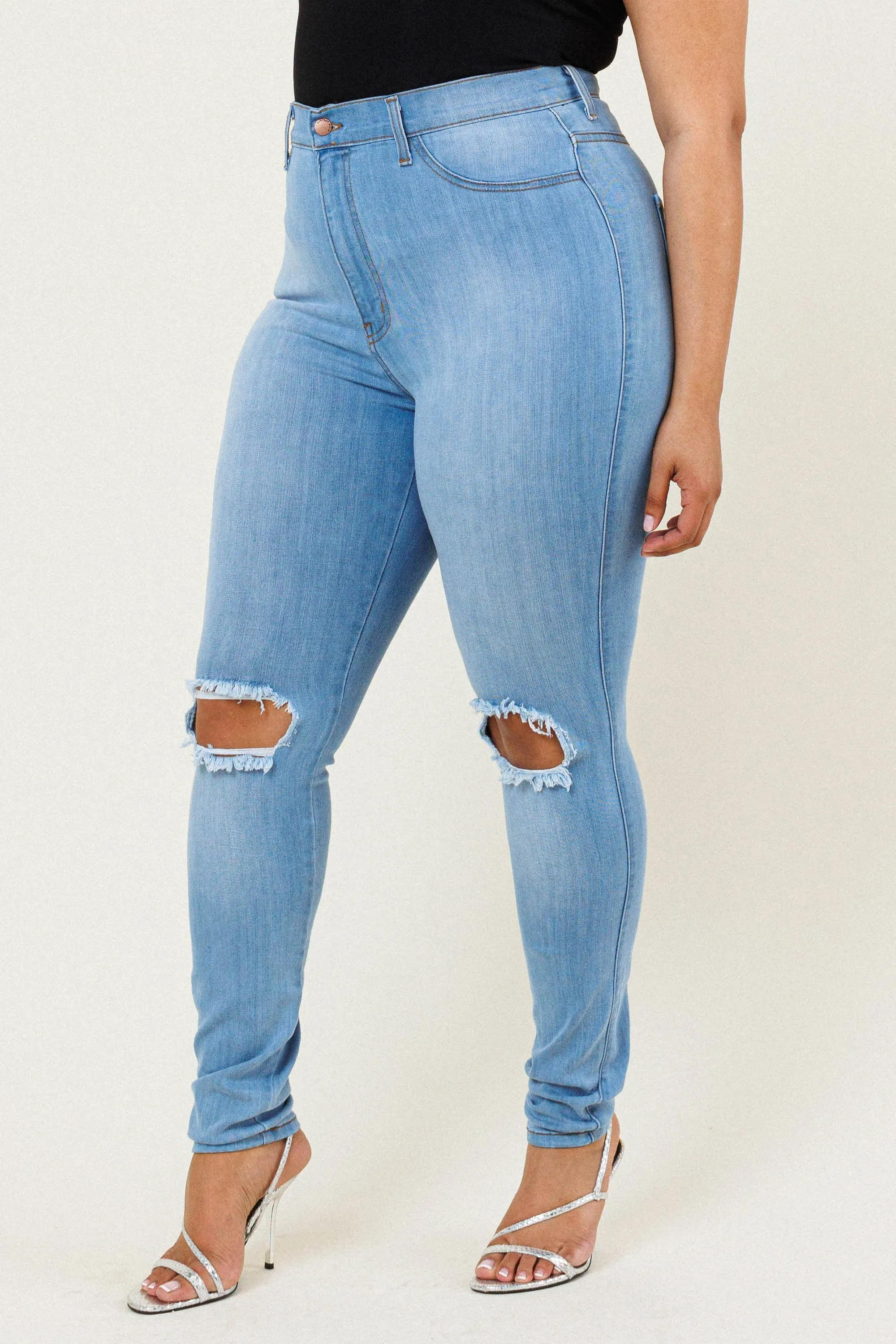 PLUS Crush High-Rise Skinny Jeans