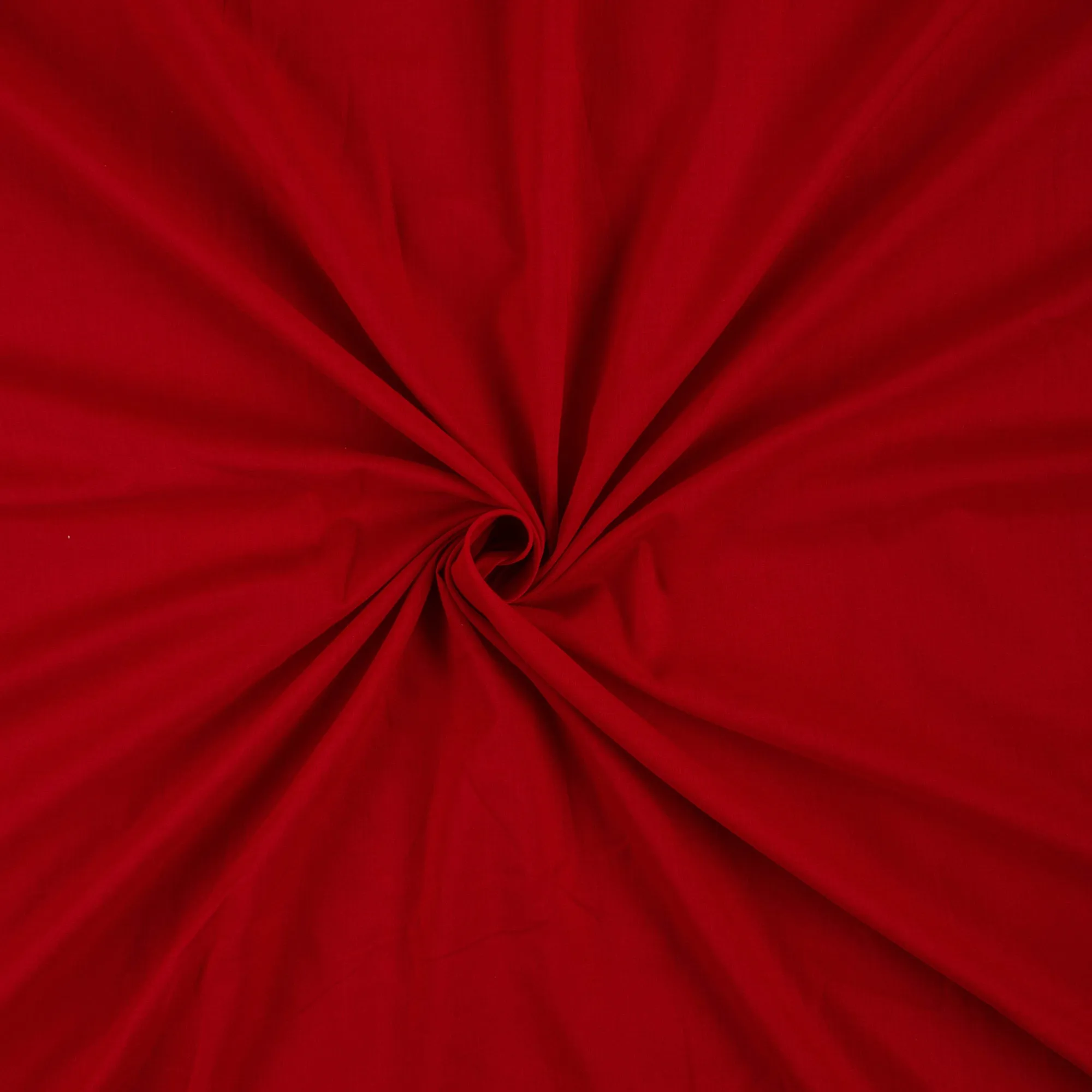 Premium Royal Red Solid Plain Cotton Fabric