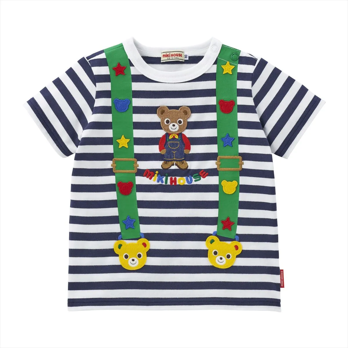 Pucchi’s Striped Suspender Tee