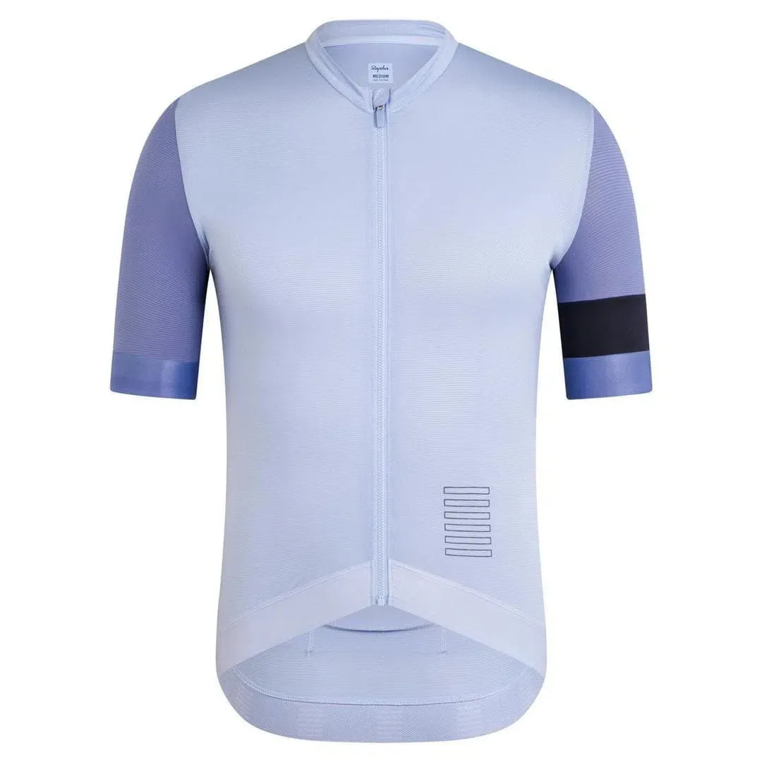 RAPHA Pro Team Training Jersey - BVS Light Blue Grey Blue