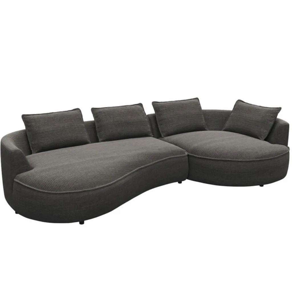 Riveria Sectional Curve Sofa