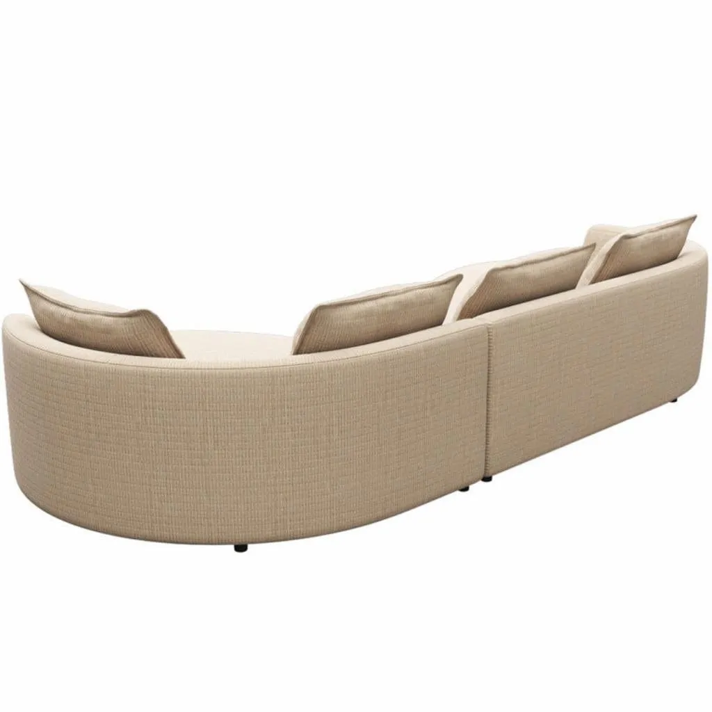 Riveria Sectional Curve Sofa