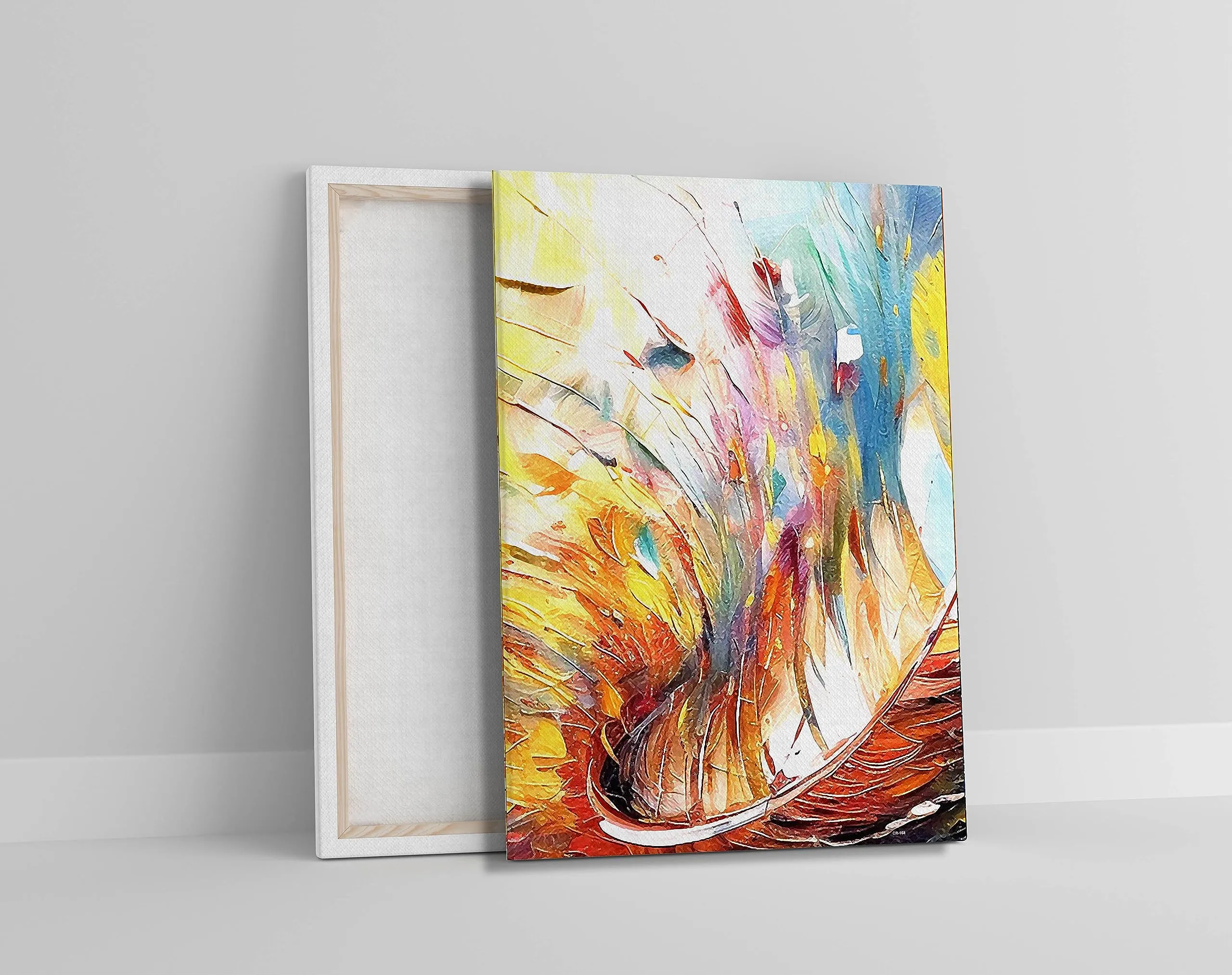 SAF paintings Set Of 3 Wooden Framed Canvas Painting|| Modern Abstract Art Canvas Wall Art Painting for Home Décor And Office||For Bedroom,Living Room Home wall and Office Interior CR-168